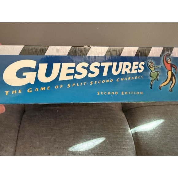 Guesstures Board Game 2nd Edition Parker Brothers Charades 2003 Sealed READ - Picture 4 of 9